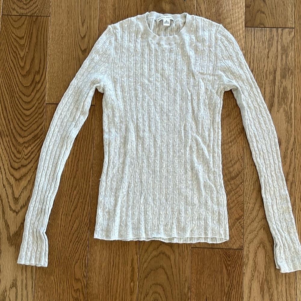 Women’s Light Gray Banana Republic Lightweight Sweater Size S